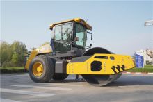 XCMG official small vibratory roller XS115 new 10 ton single drum road rollers at Bauma Exhibiton